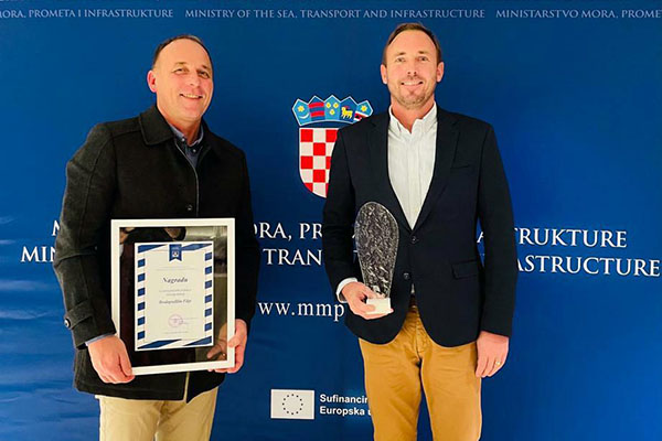 Award and recognition for the development of maritime culture and preservation of tradition granted by the Ministry of the Sea, Transport and Infrastructure. 2023.